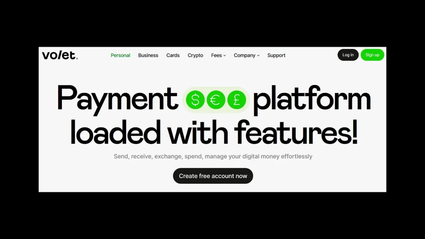 Volet payment platform