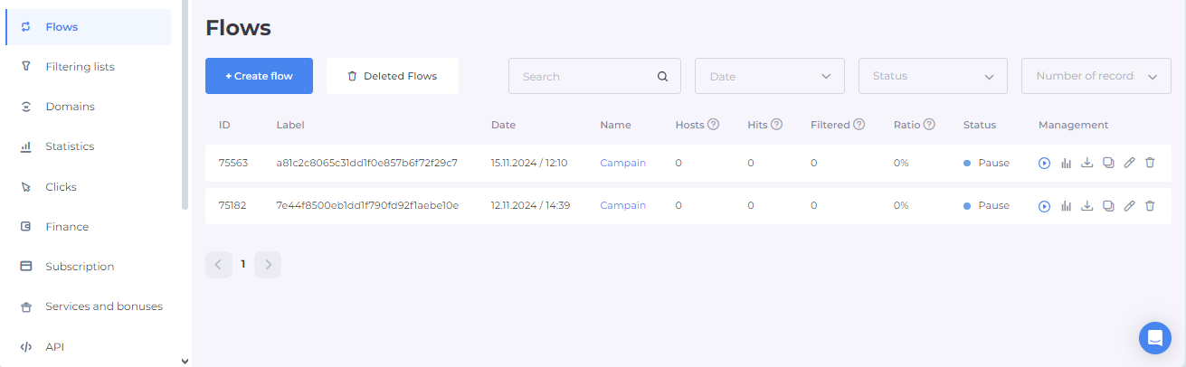 сloaking house flows